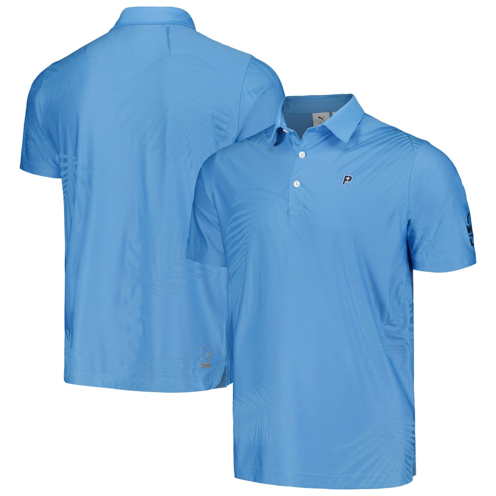 WM Phoenix Open Puma x PTC Jacquard MATTR Polo - Blue